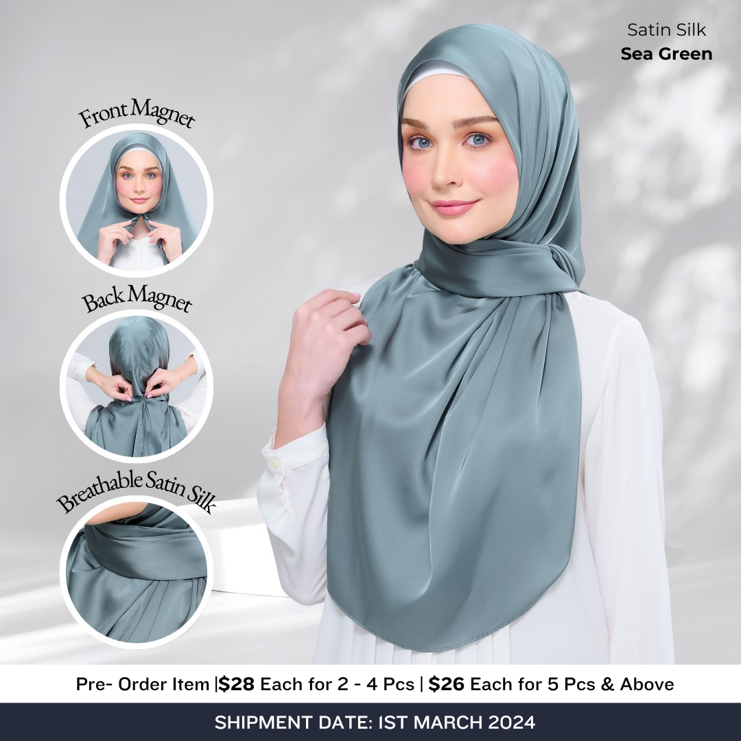 Instant Tag & Go B2 | Chiffon Silk 1.0 in Dusty Blue