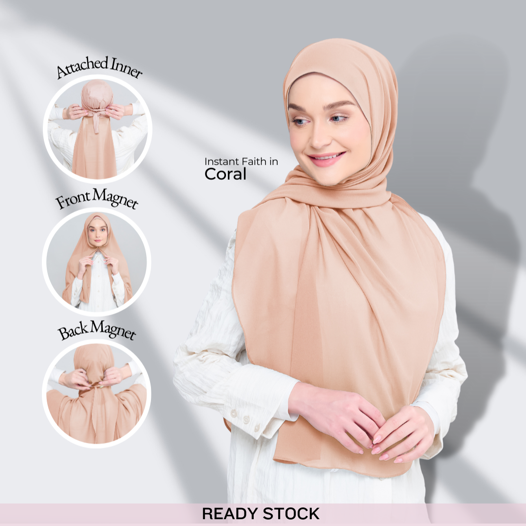 Instant Faith Tag n' Go in Coral