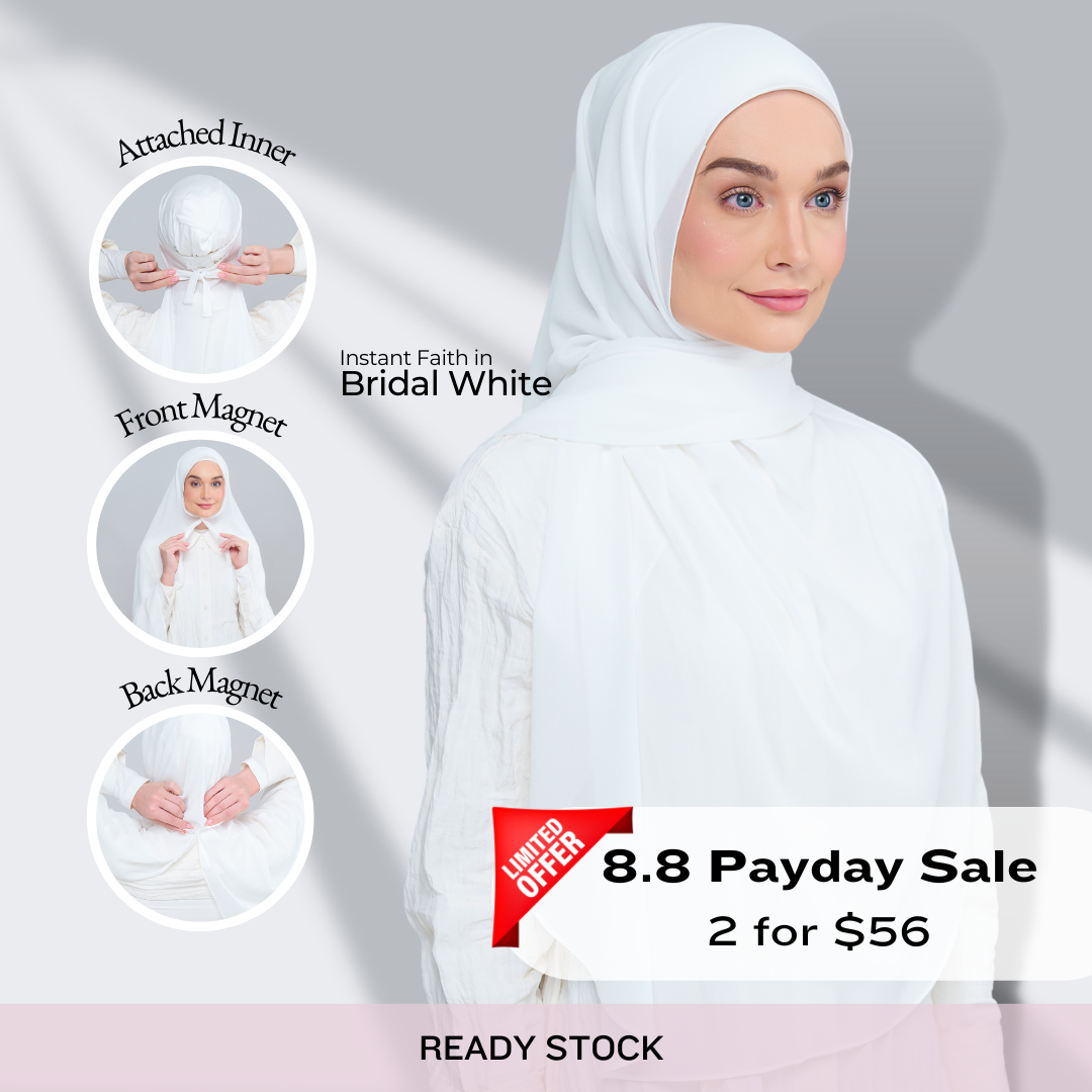 Instant Faith in Bridal White