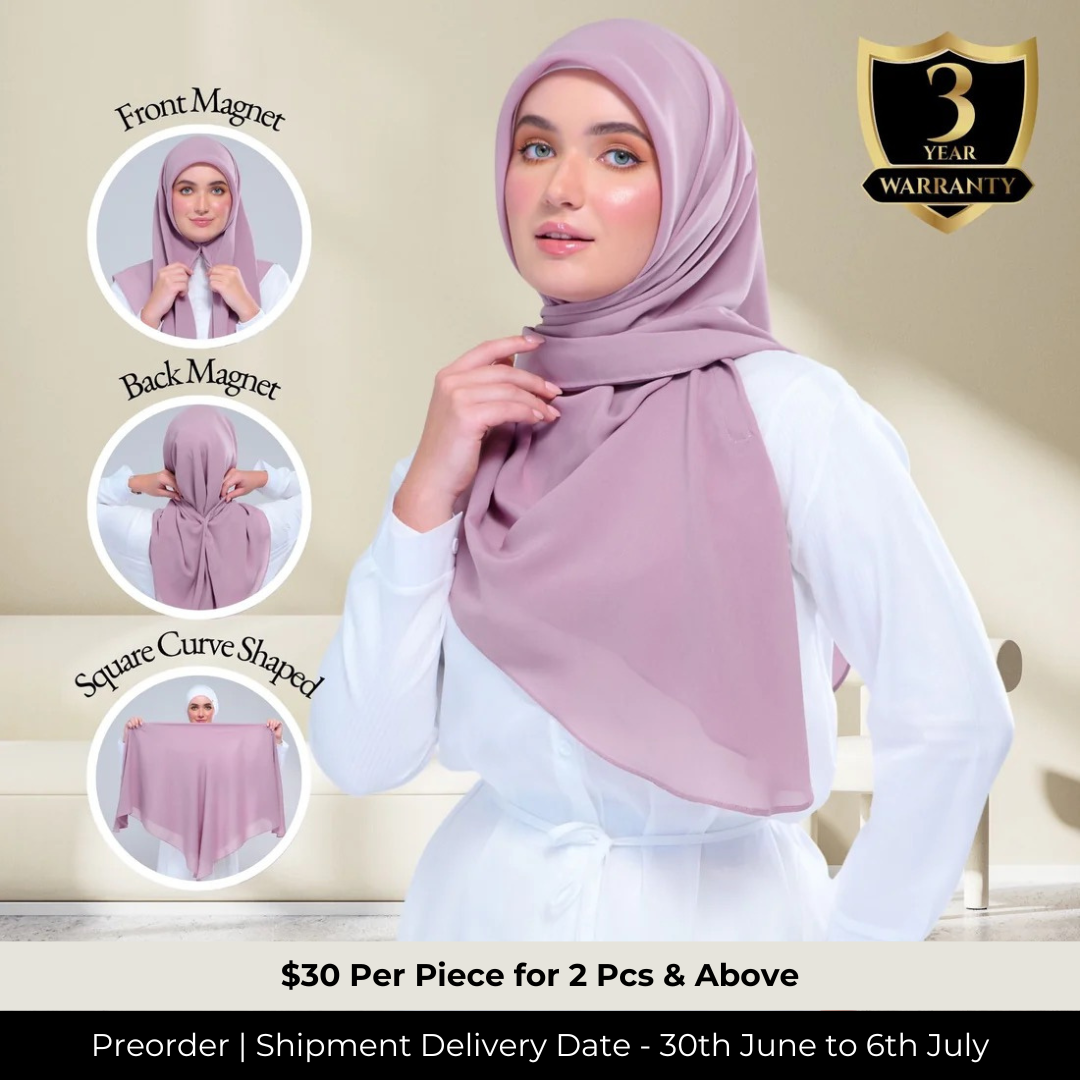 Medina Silk Shawl in Blush Toffee