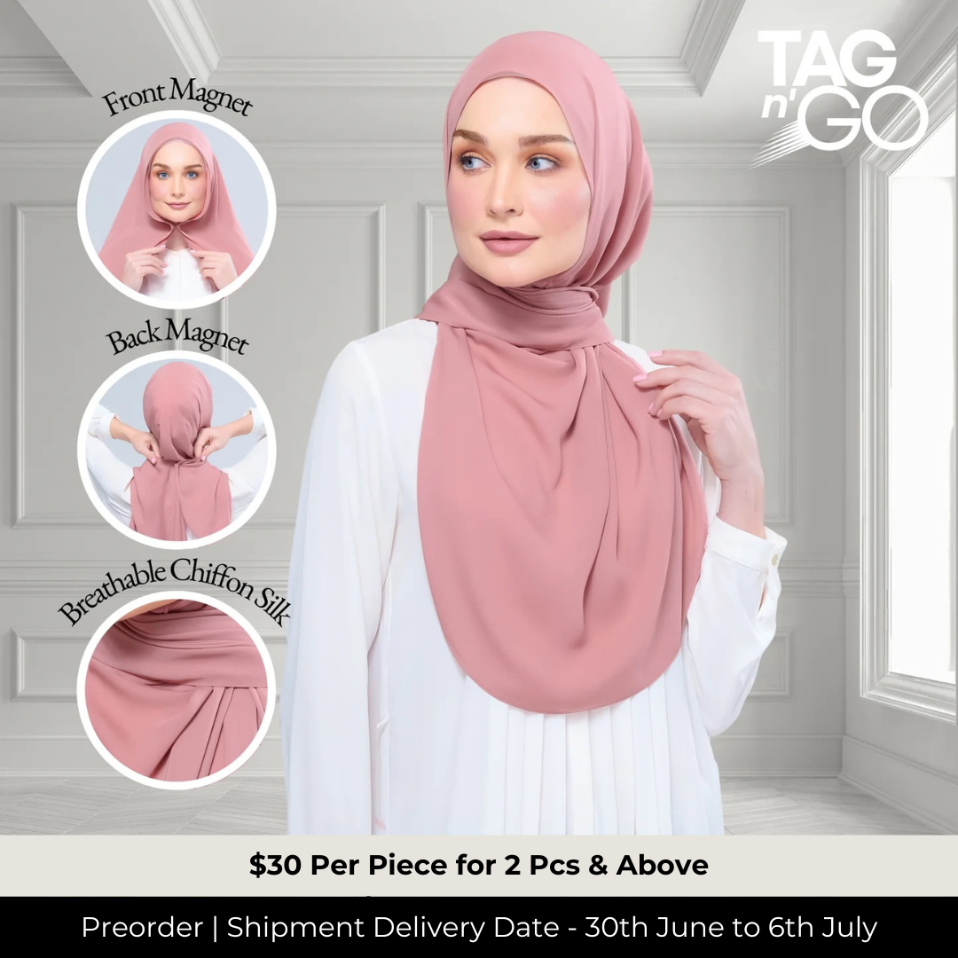 Instant Tag & Go B2 | Chiffon Silk 2.0 in Sky Blue