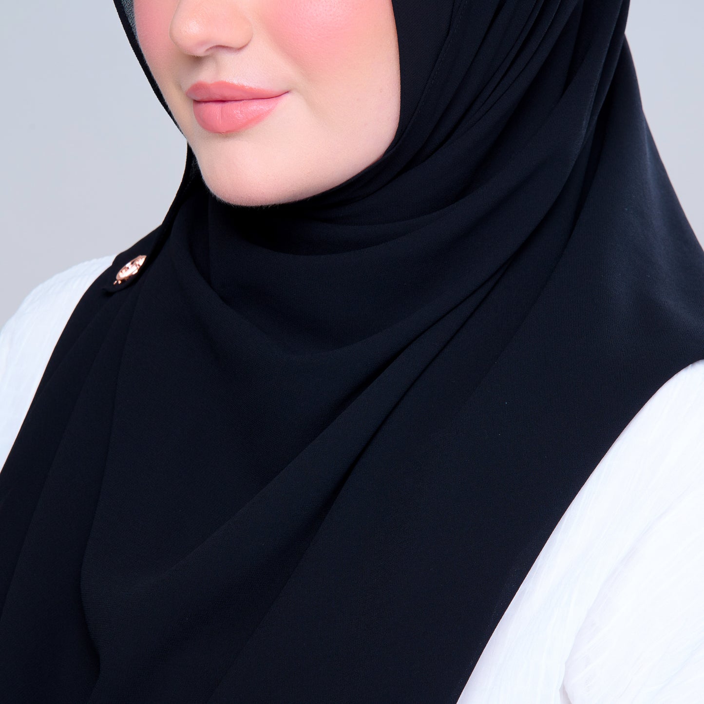 Semi Instant ikat in Black