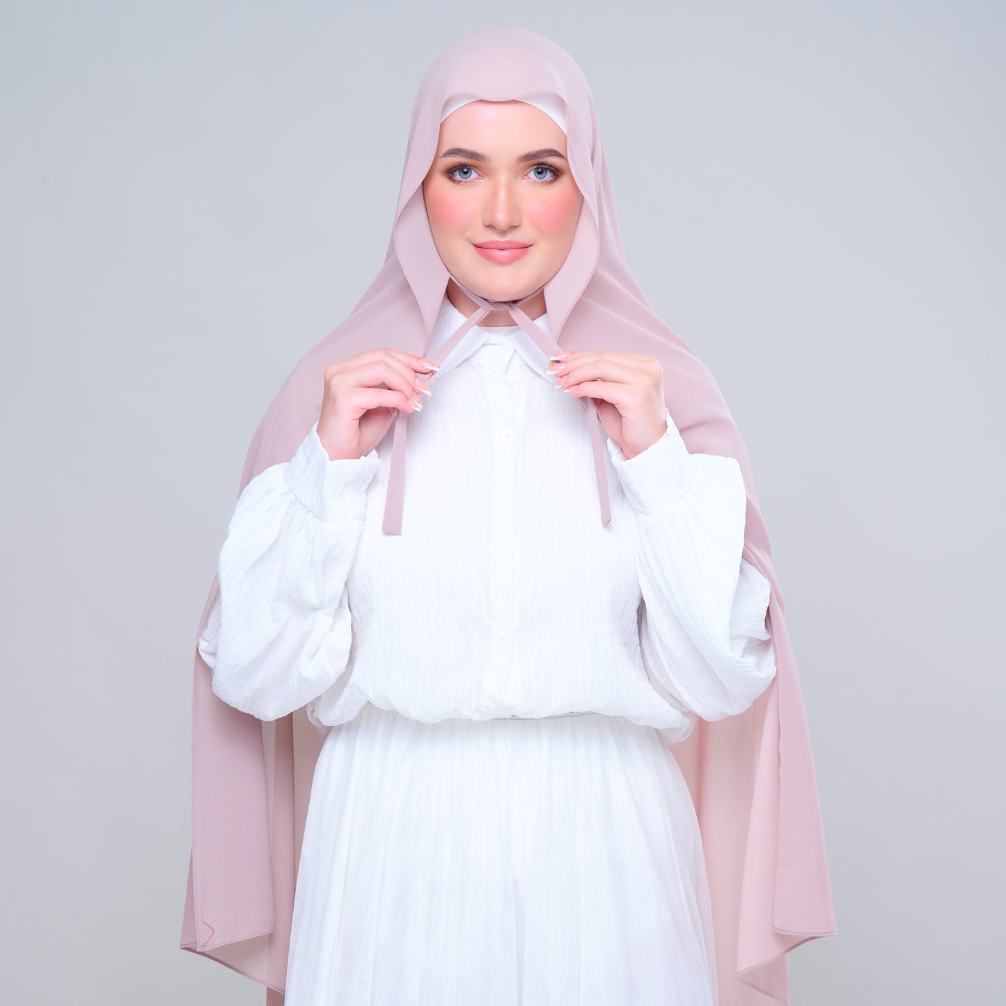 Semi Instant ikat in Blush