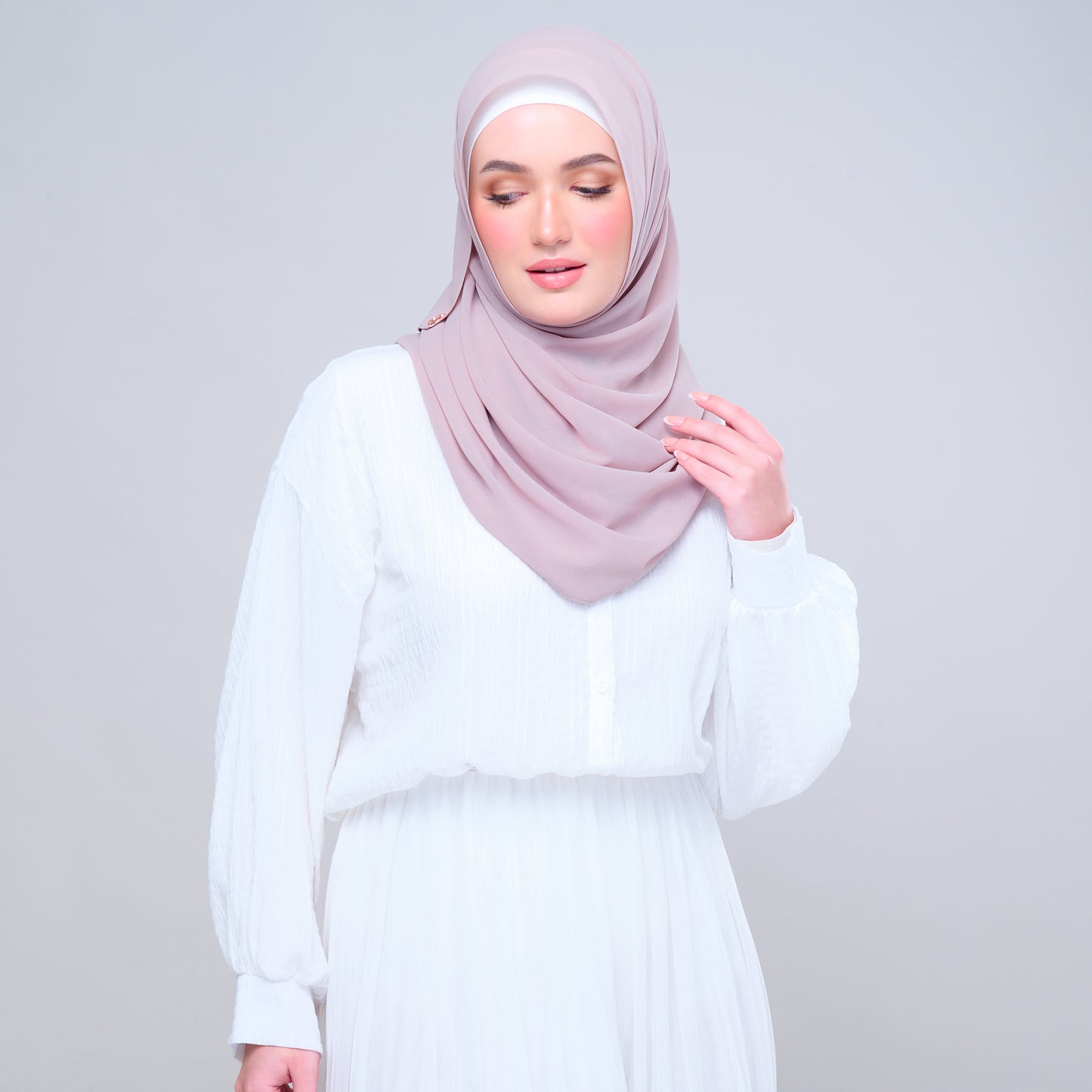 Semi Instant ikat in Blush