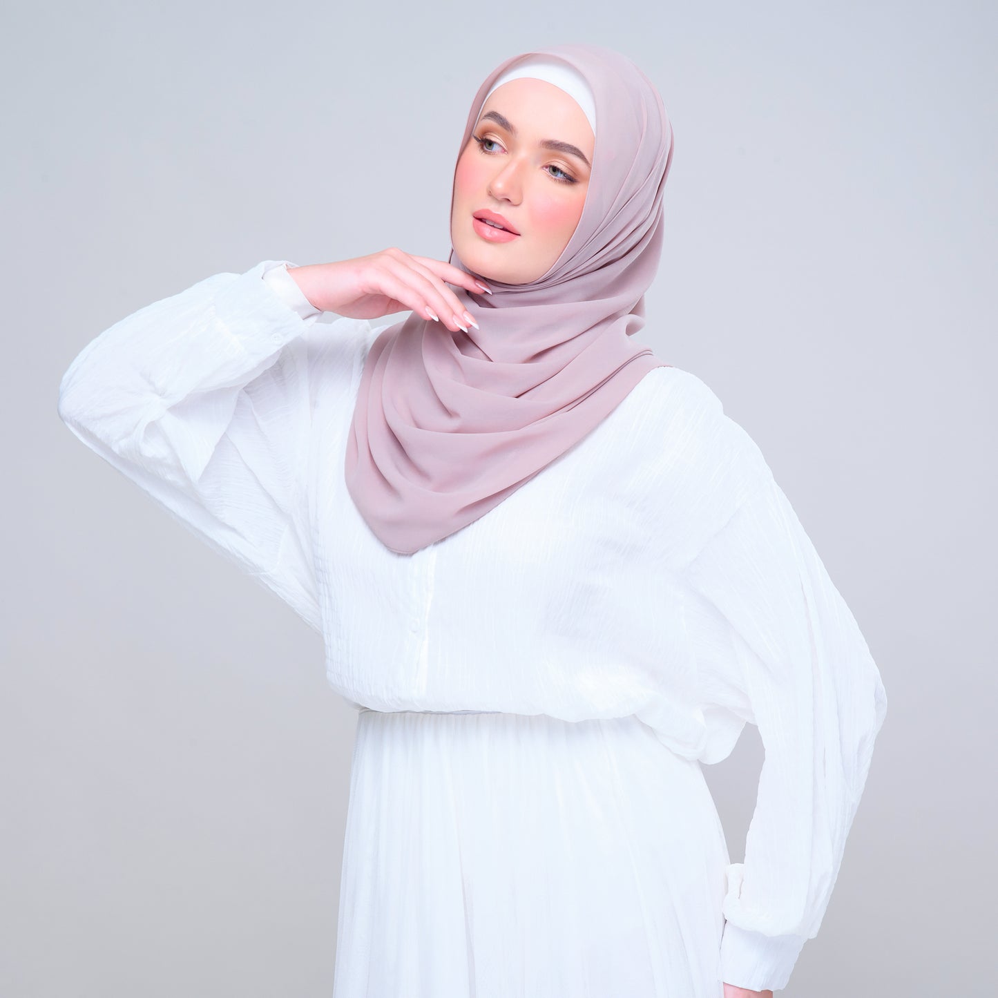 Semi Instant ikat in Blush