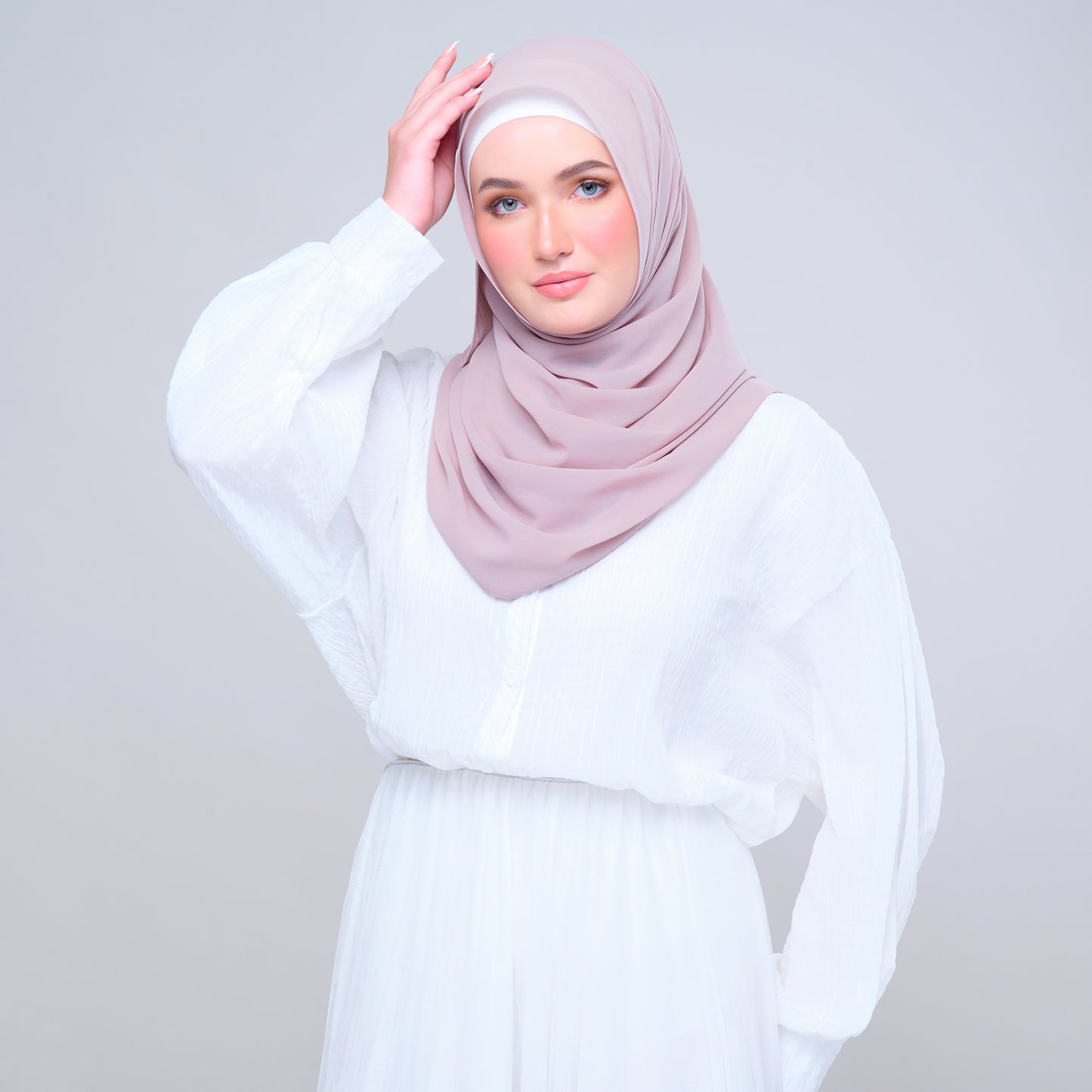 Semi Instant ikat in Blush
