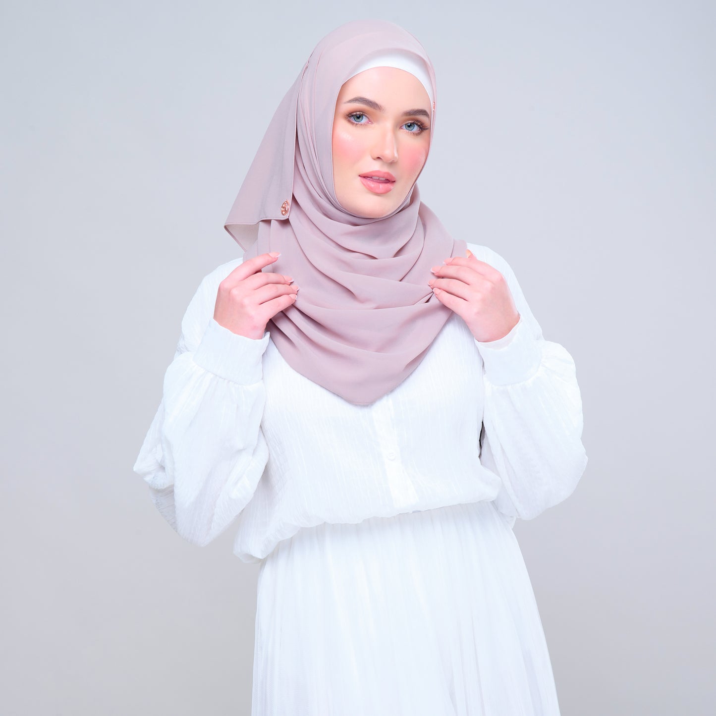 Semi Instant ikat in Blush