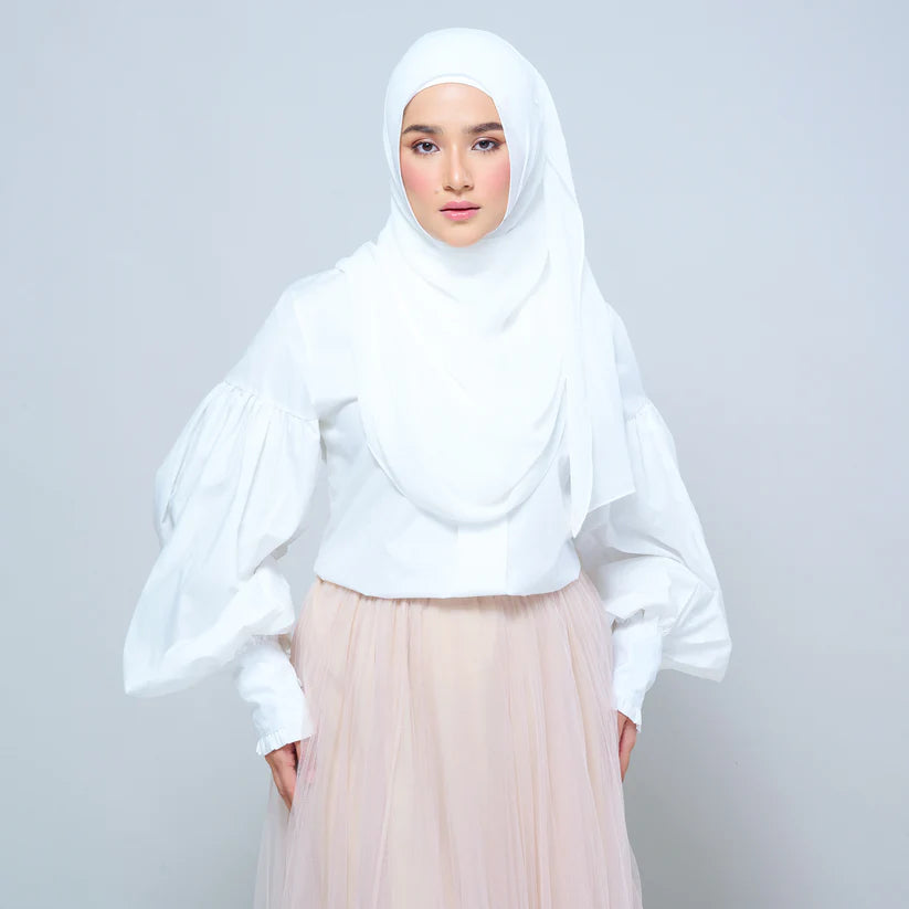 Newbie Ironless Set in Bridal White