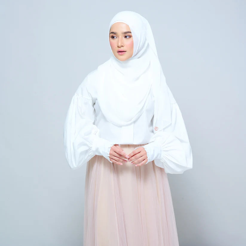 Newbie Ironless Set in Bridal White