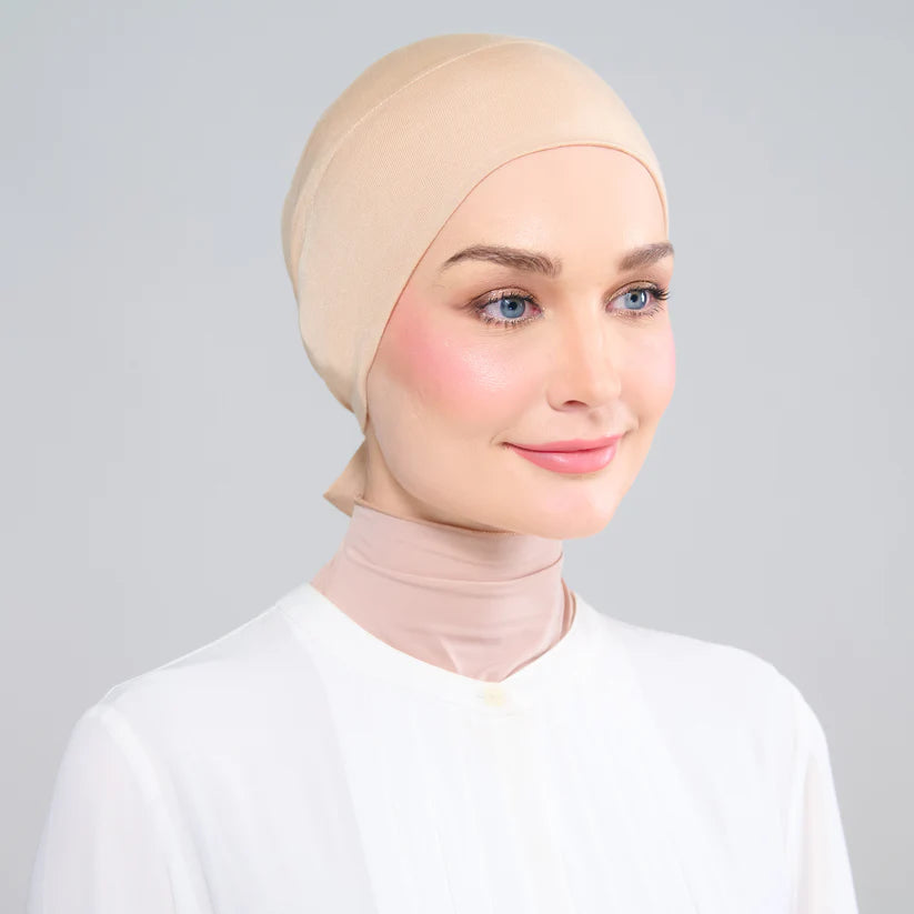 Cleo Tie-Back Inner in Warm Nude