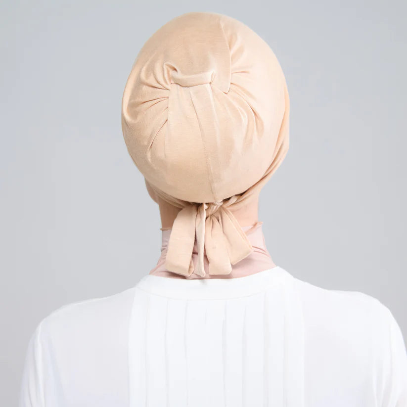 Cleo Tie-Back Inner in Warm Nude