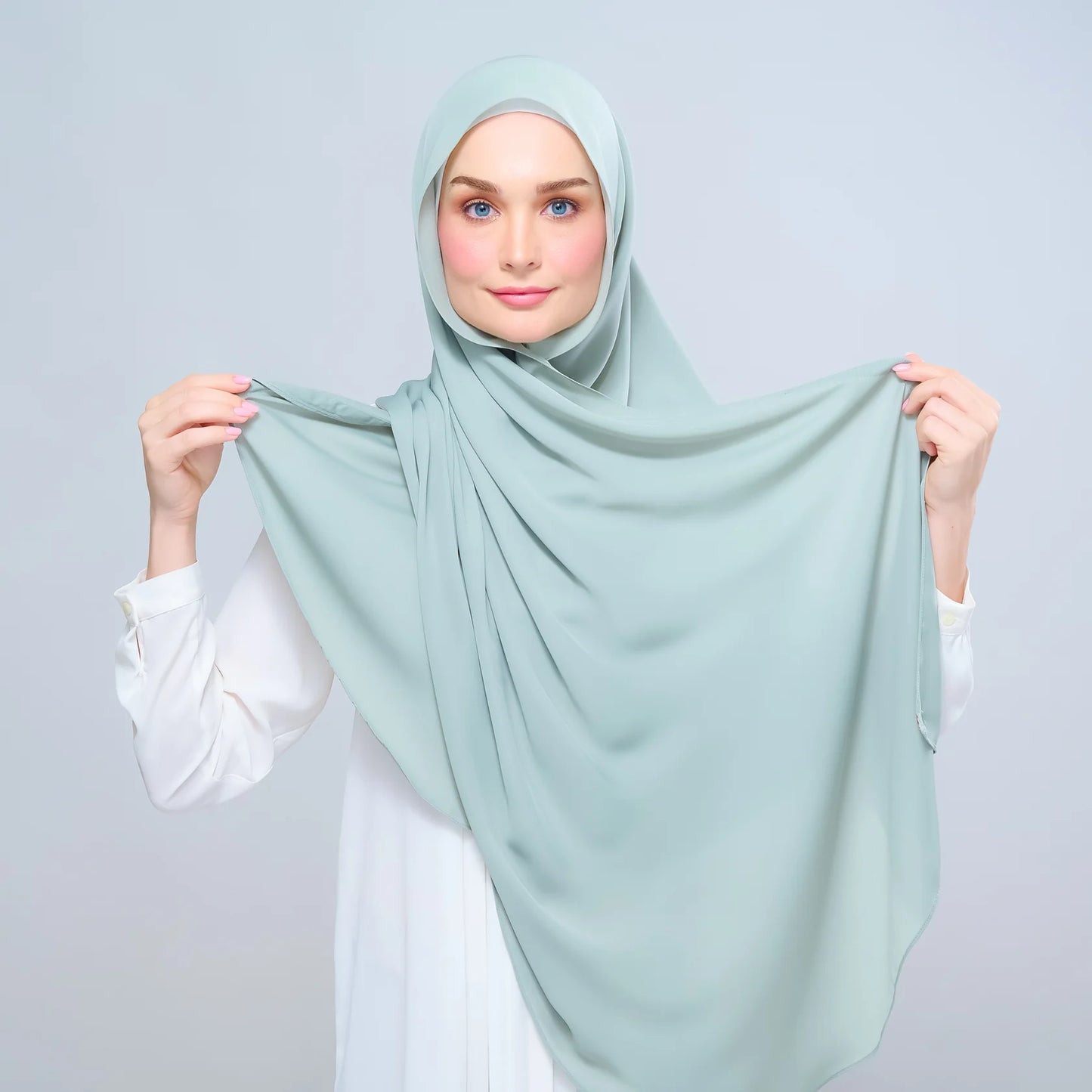 Instant Tag & Go B2 | Chiffon Silk 1.0 in Dusty Green