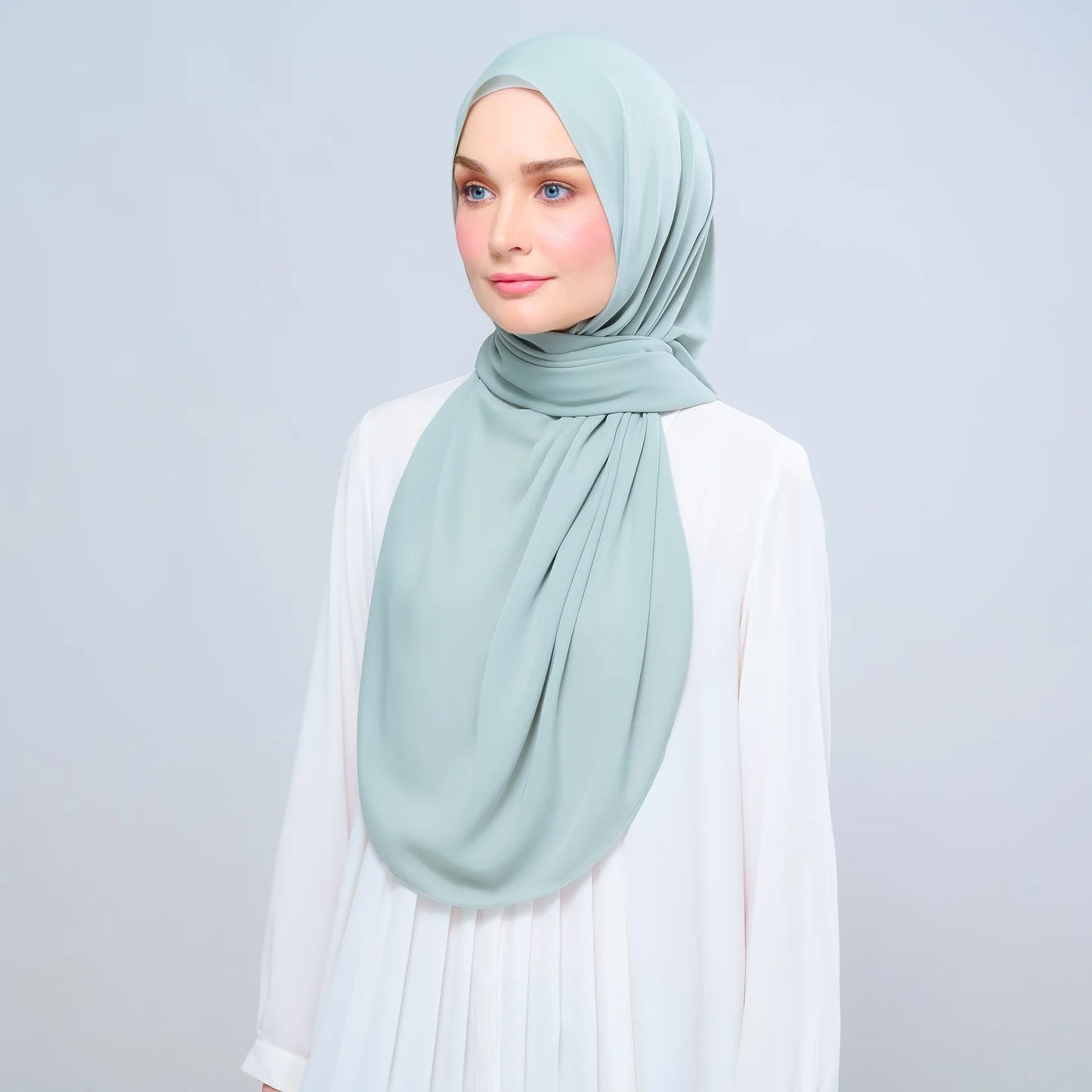 Instant Tag & Go B2 | Chiffon Silk 1.0 in Dusty Green
