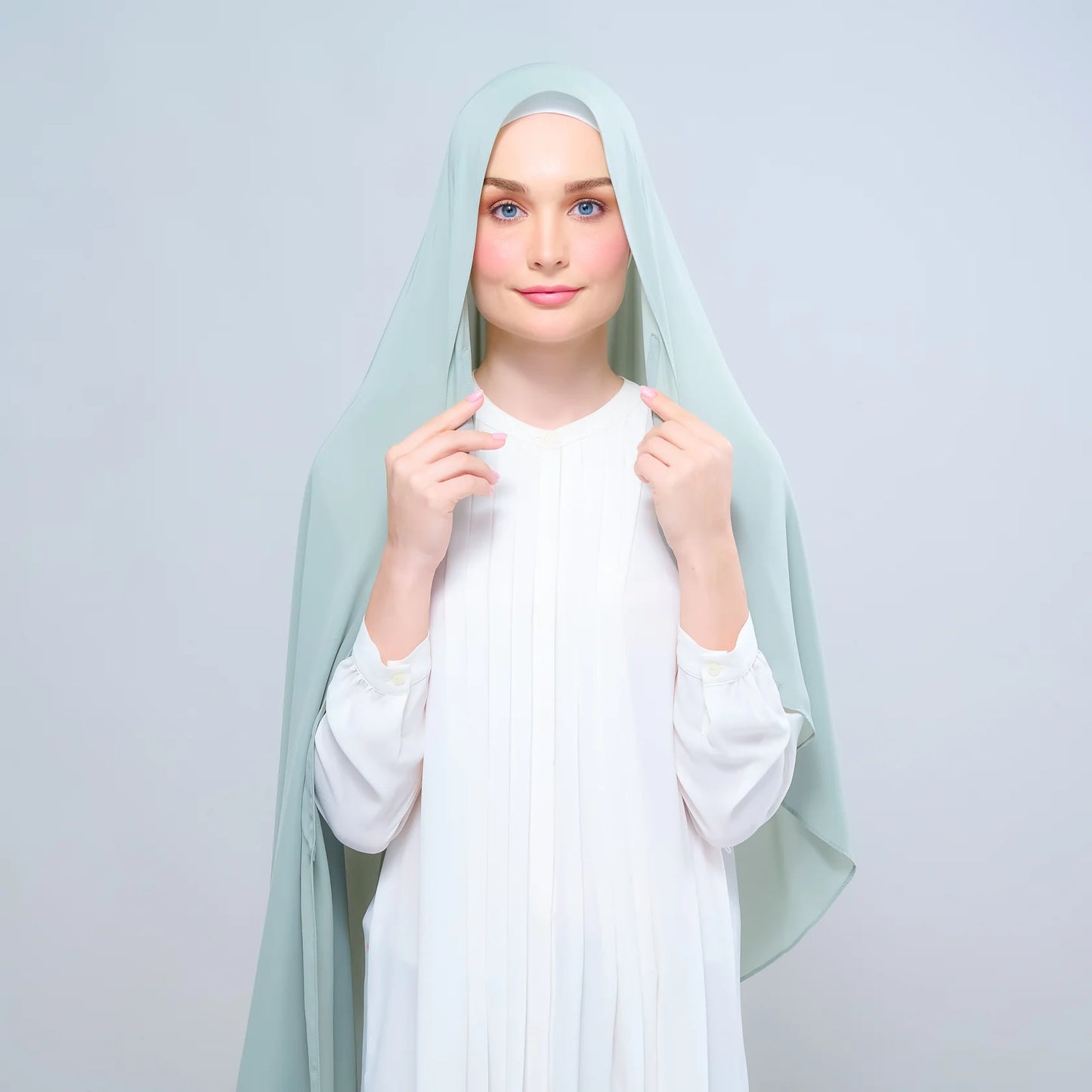 Instant Tag & Go B2 | Chiffon Silk 1.0 in Dusty Green
