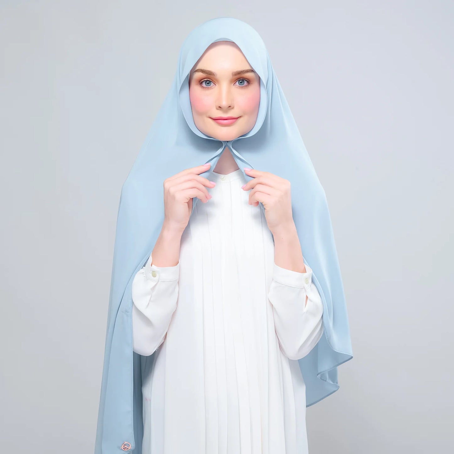 Instant Tag & Go B2 | Chiffon Silk 1.0 in Dusty Blue