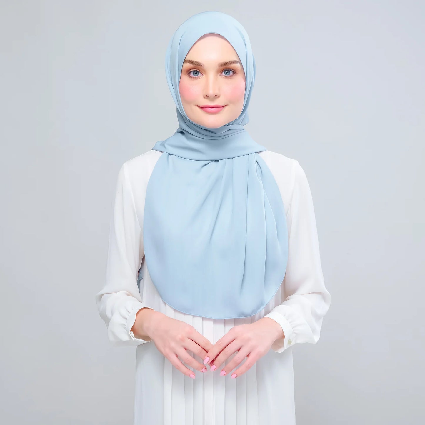 Instant Tag & Go B2 | Chiffon Silk 1.0 in Dusty Blue