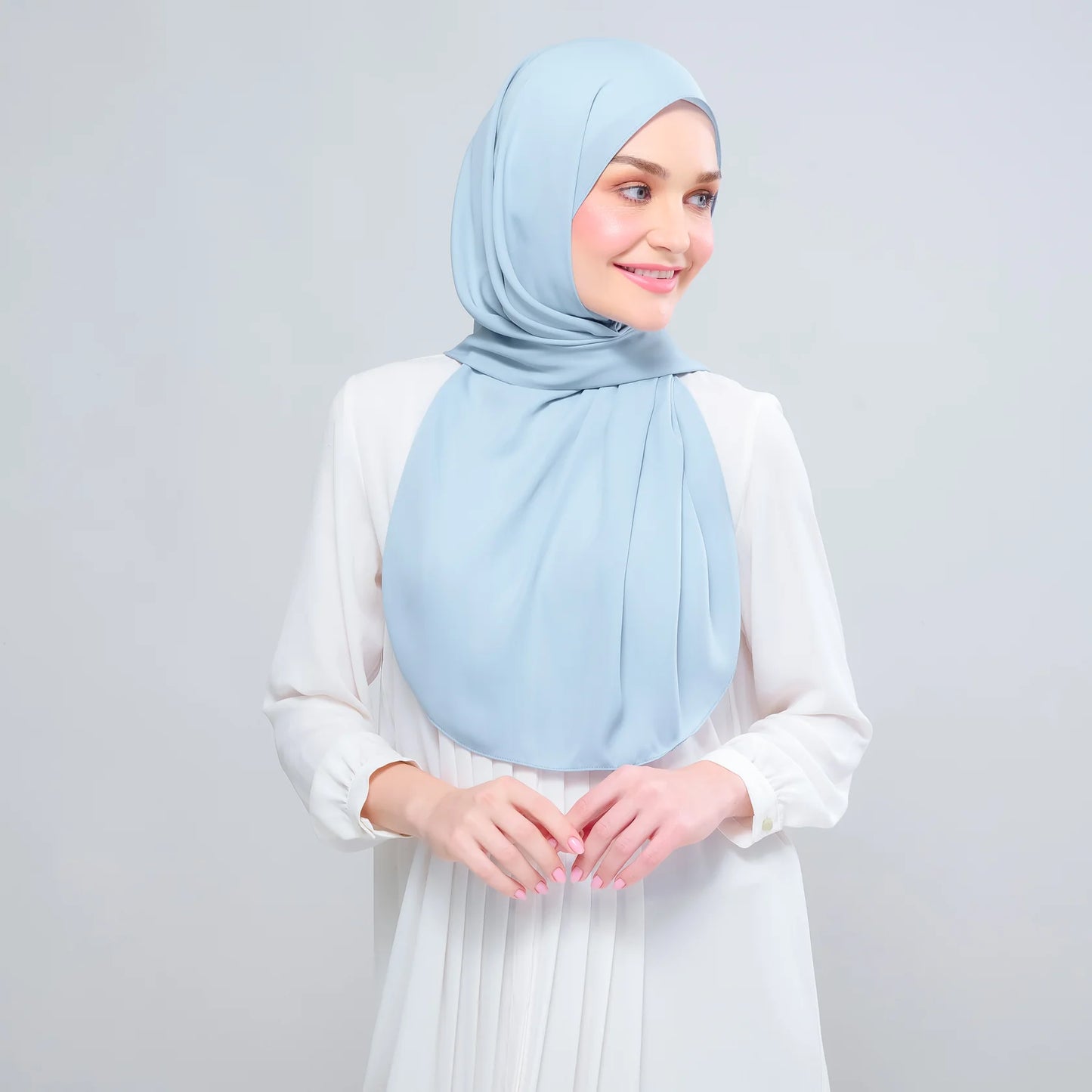 Instant Tag & Go B2 | Chiffon Silk 1.0 in Dusty Blue