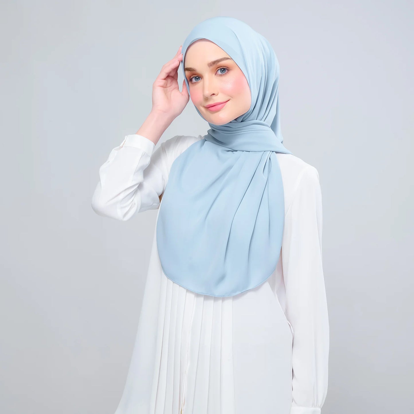 Instant Tag & Go B2 | Chiffon Silk 1.0 in Dusty Blue