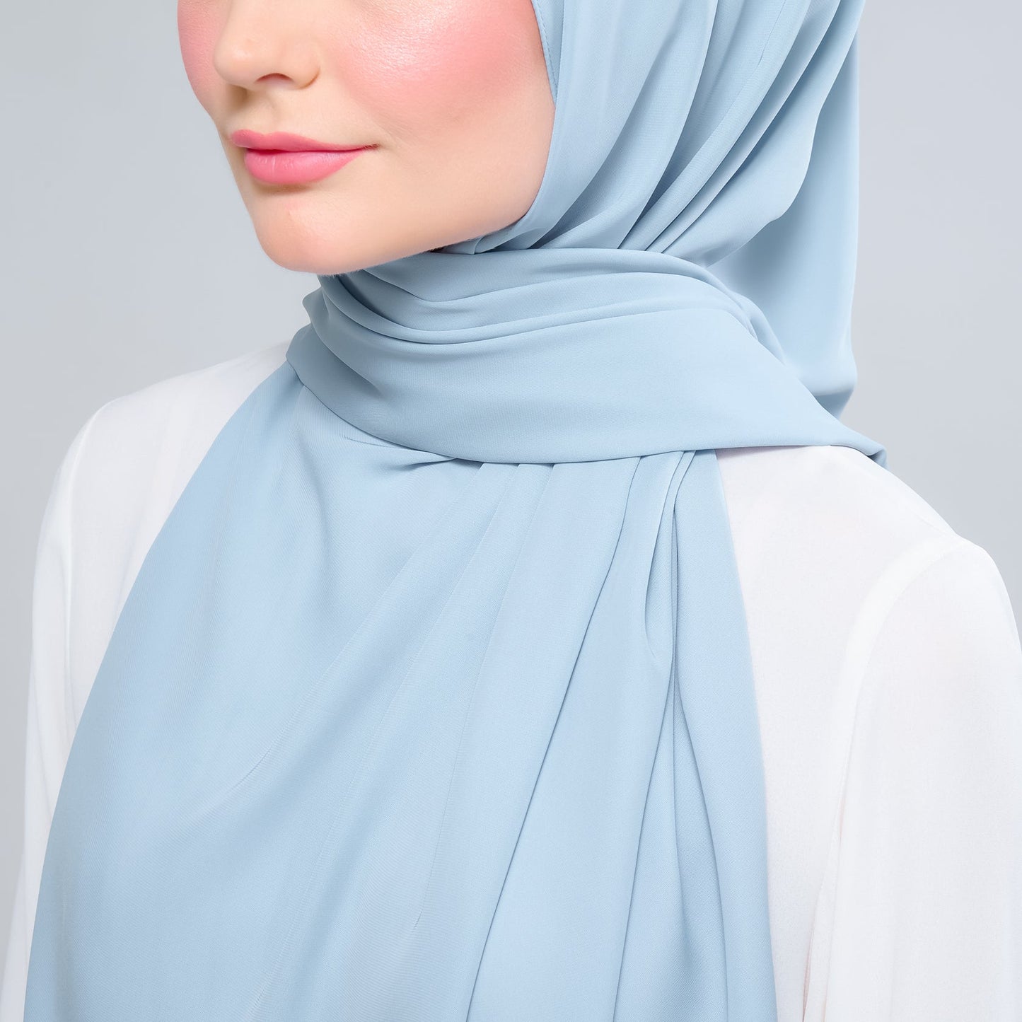 Instant Tag & Go B2 | Chiffon Silk 1.0 in Dusty Blue