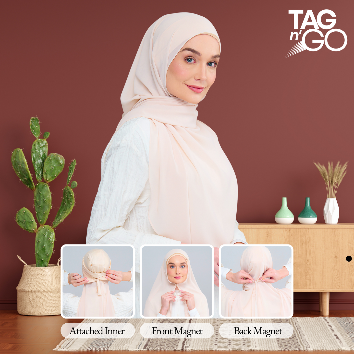Instant Faith Tag n' Go in Classic Cream
