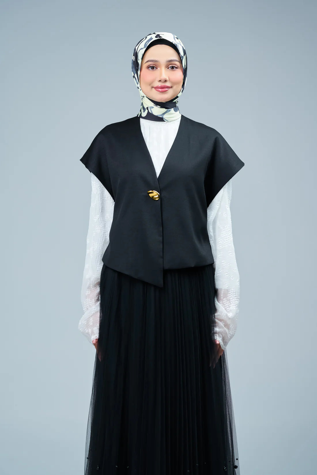 HoodX Curve Printed in Misty Petal