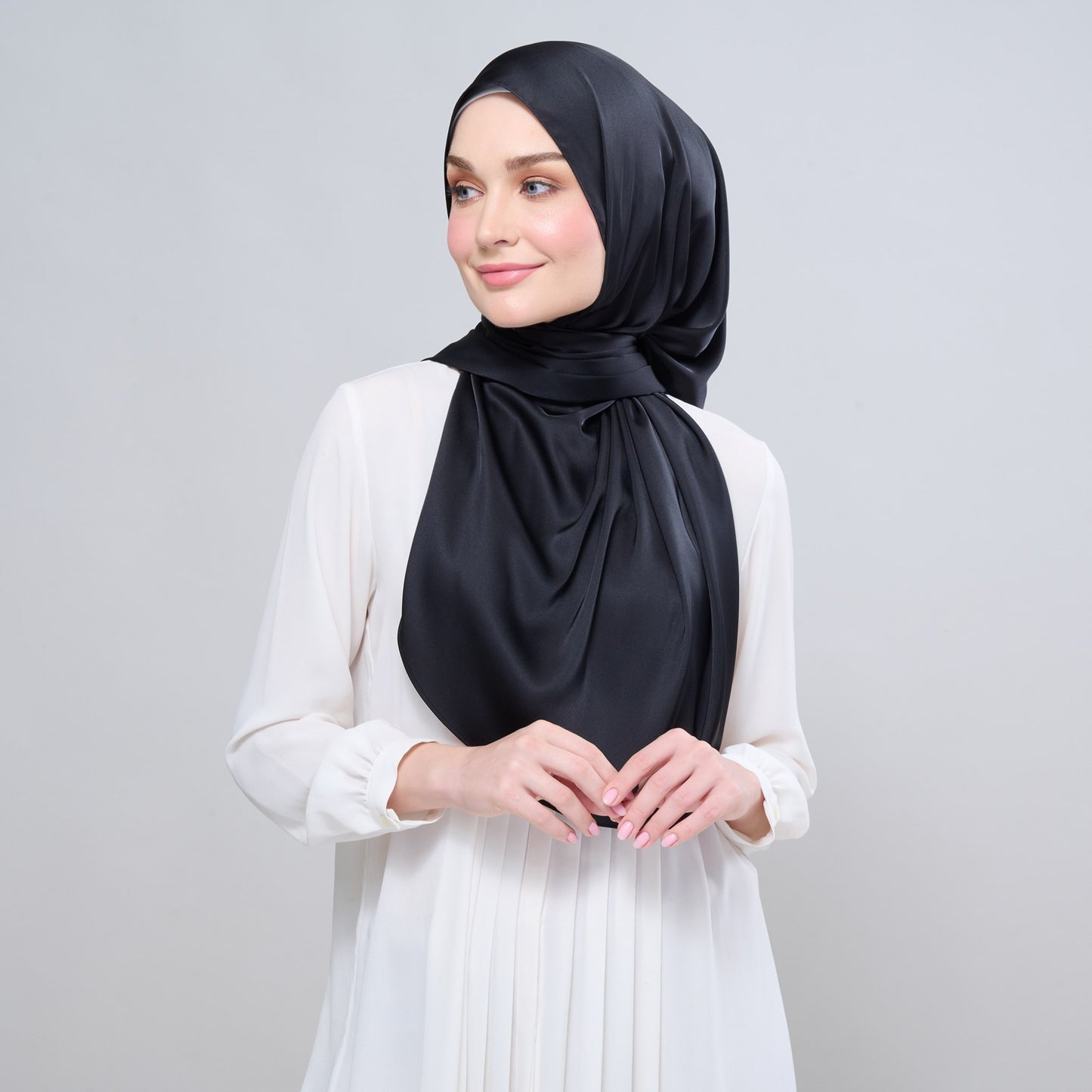 Instant Tag & Go | Satin Silk in Pitch Black B2