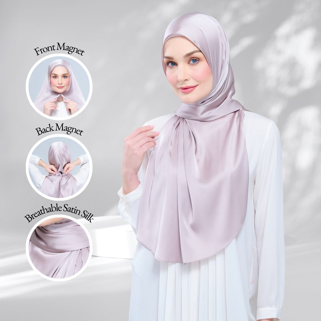 Instant Tag & Go | Satin Silk in Cool Taupe B2