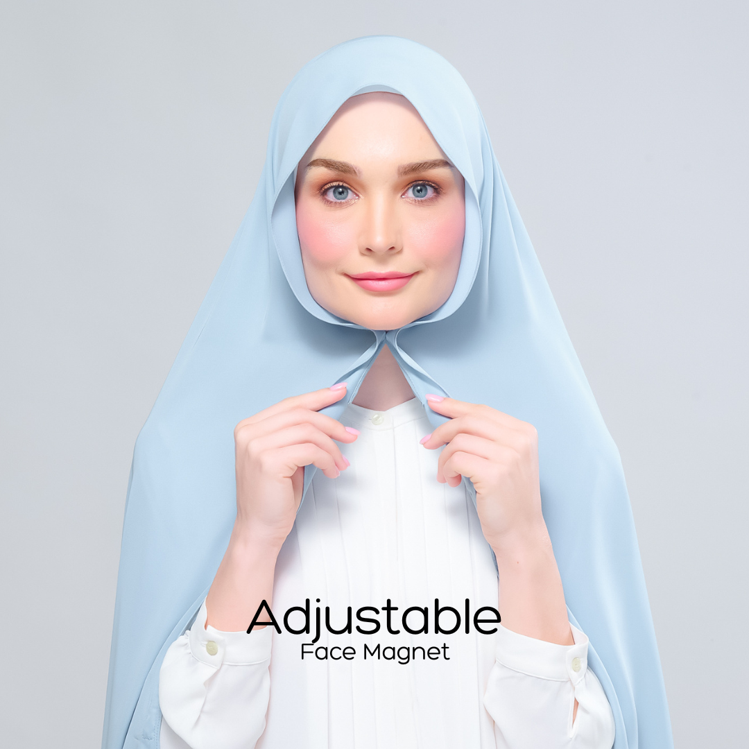 Instant Tag & Go B2 | Chiffon Silk 1.0 in Dusty Blue