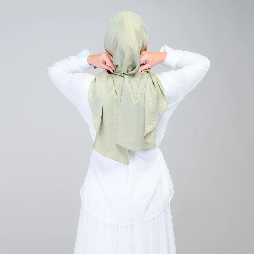 Instant Tag n' Go Butterfly | Textured Silk in Matcha Green