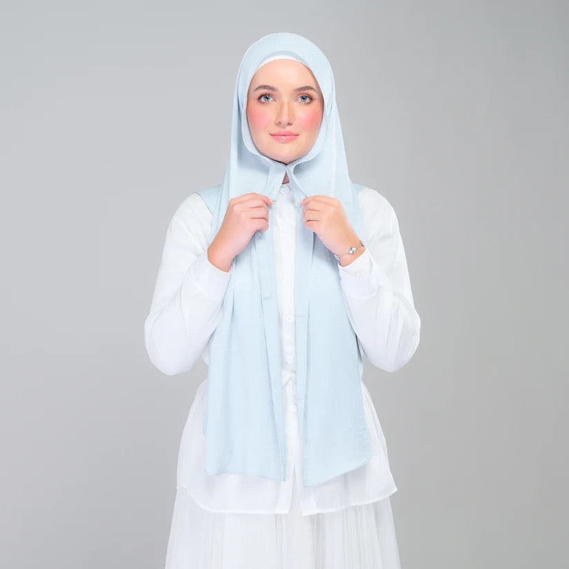 Instant Tag n' Go Butterfly | Textured Silk in Soft Blue