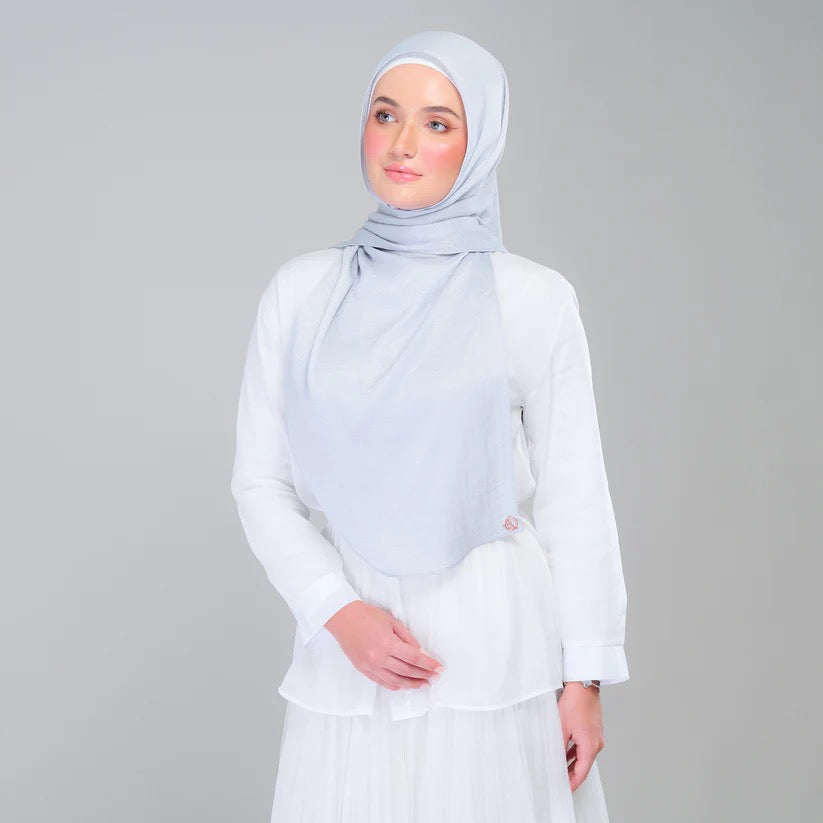 Instant Tag n' Go Butterfly | Textured Silk in Light Grey