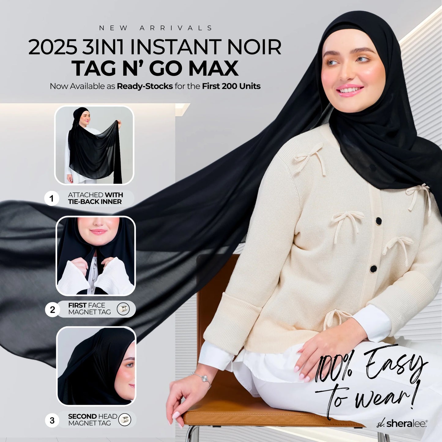 3IN1 Instant Noir Tag n' Go Max in Warm Sand