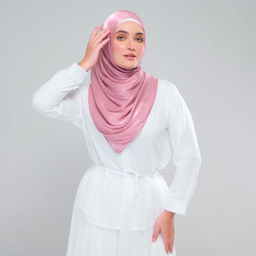 Semi Instant Dolce Raia Shimmer in Dusty Rose
