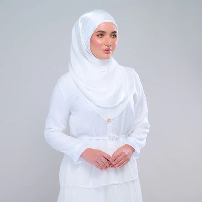 Semi Instant Dolce Raia Shimmer in Bridal White
