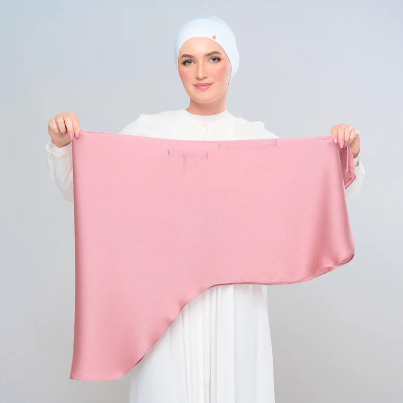 Instant Tag n' Go Butterfly | Textured Satin in Dusty Pink