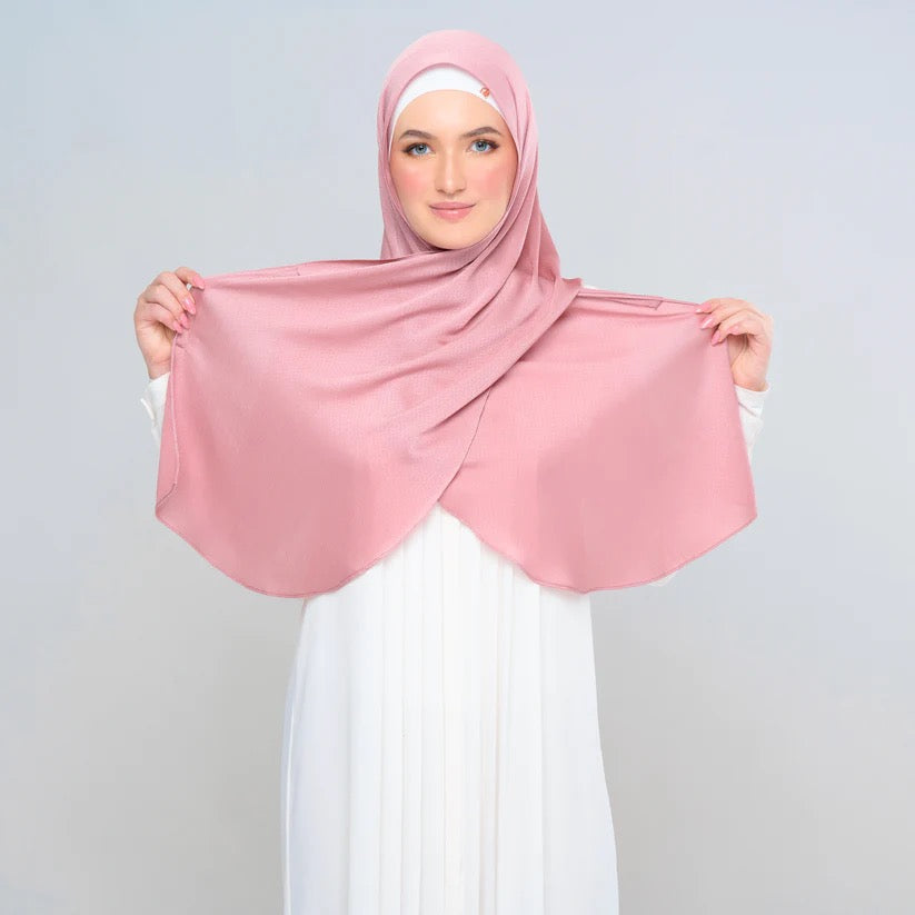 Instant Tag n' Go Butterfly | Textured Satin in Dusty Pink