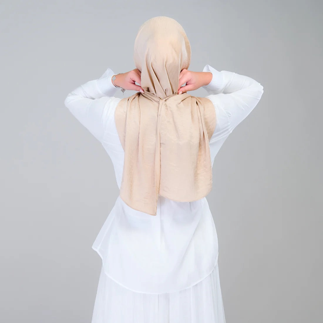 Instant Tag n' Go Butterfly | Textured Silk in Nude Sand