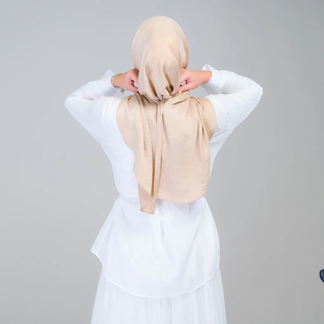 Instant Tag n' Go Butterfly | Textured Silk in Nude Sand