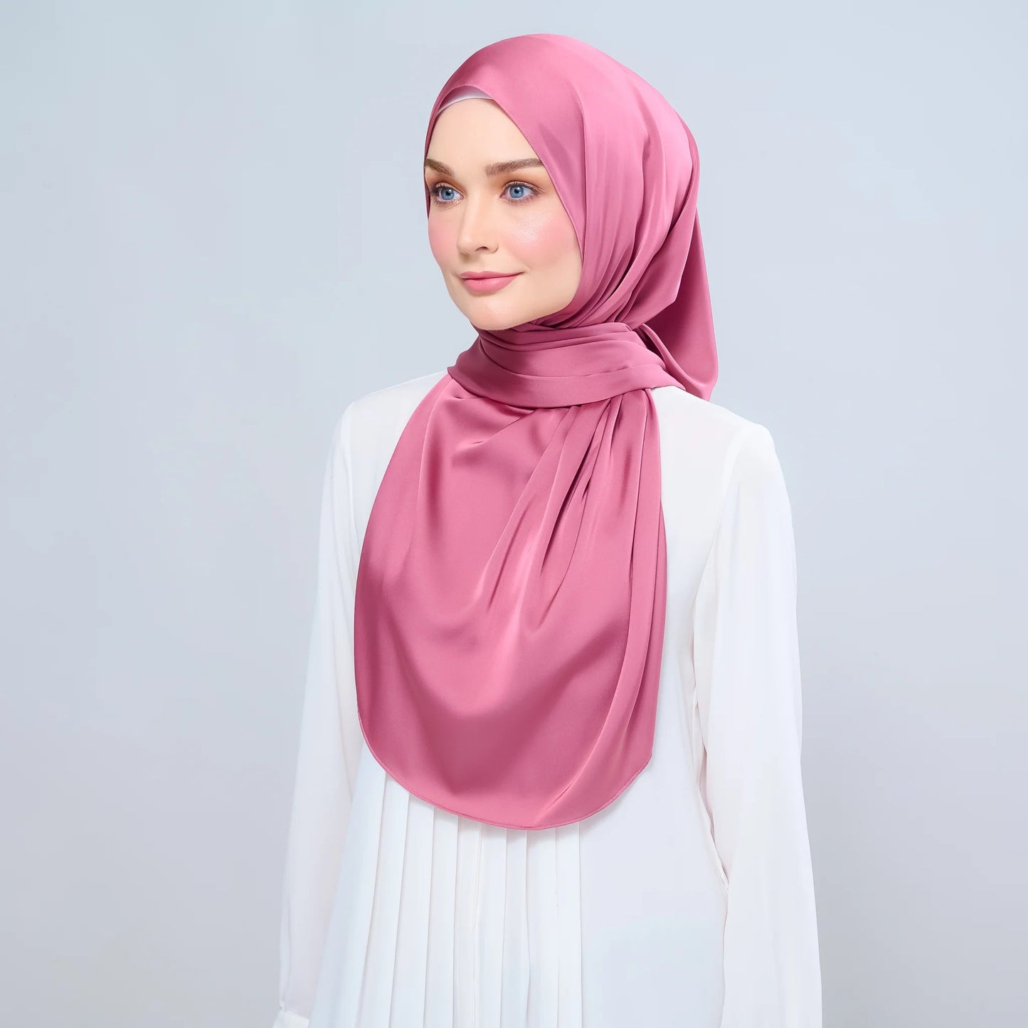 Instant Tag n' Go Shawl | Satin Silk in Sorbet