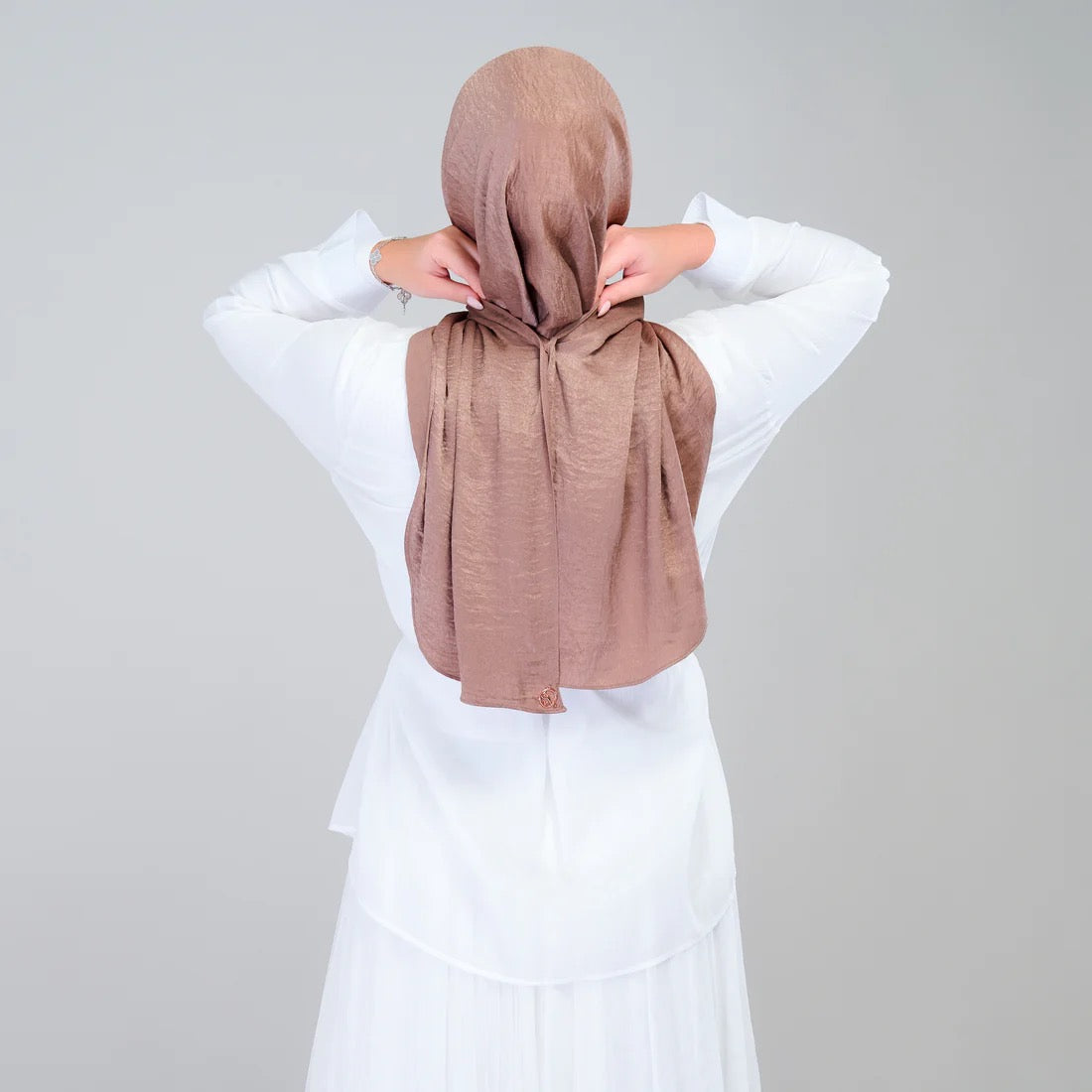 Instant Tag n' Go Butterfly | Textured Silk in Mocha