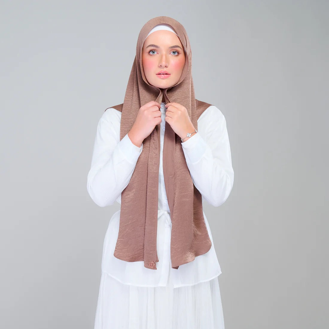Instant Tag n' Go Butterfly | Textured Silk in Mocha