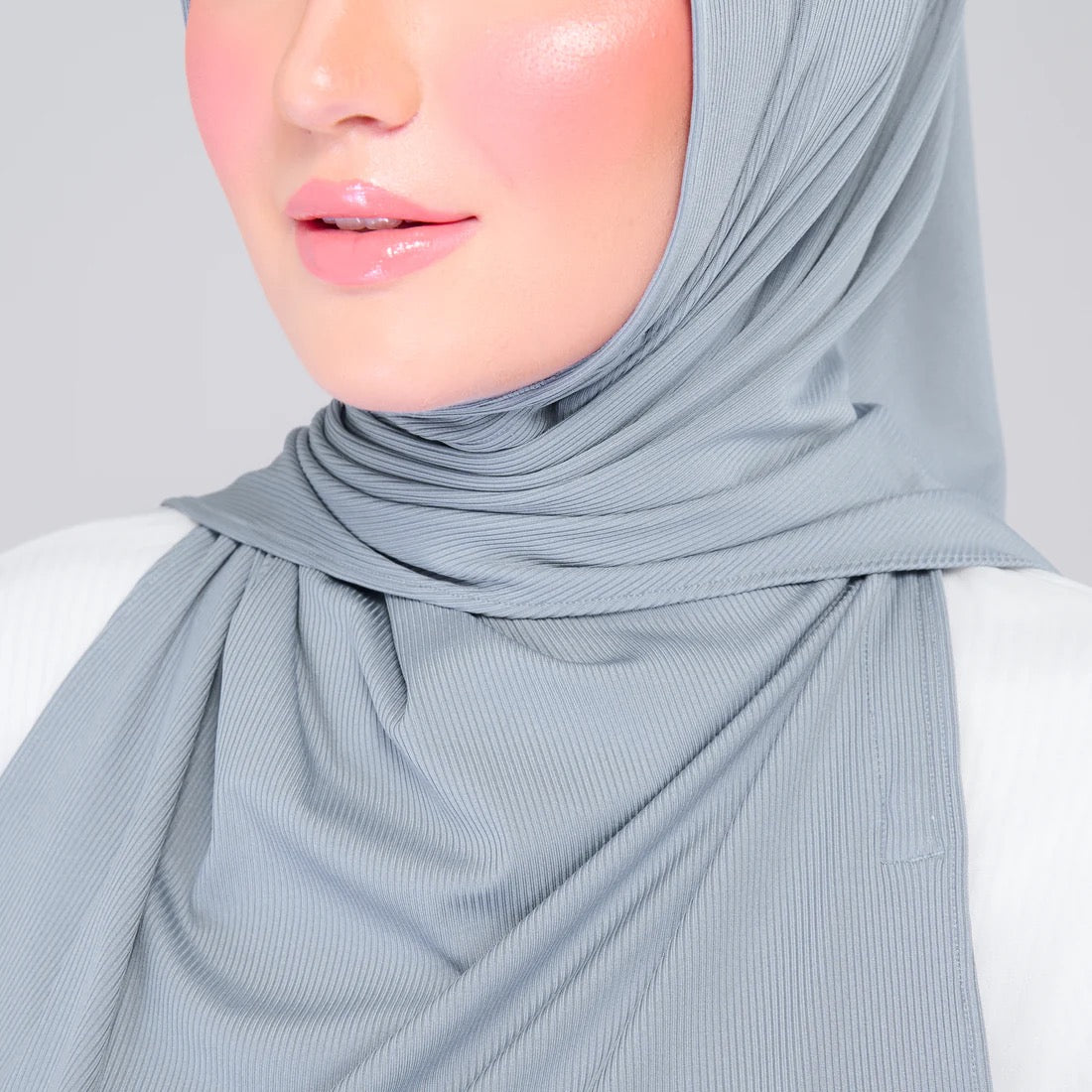 Instant Tag n' Go Butterfly | Ribbed Jersey in Denim Blue