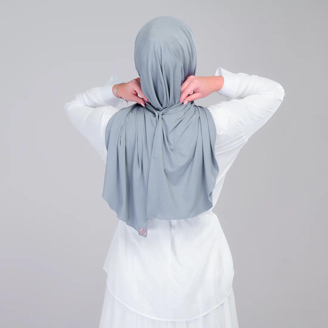 Instant Tag n' Go Butterfly | Ribbed Jersey in Denim Blue