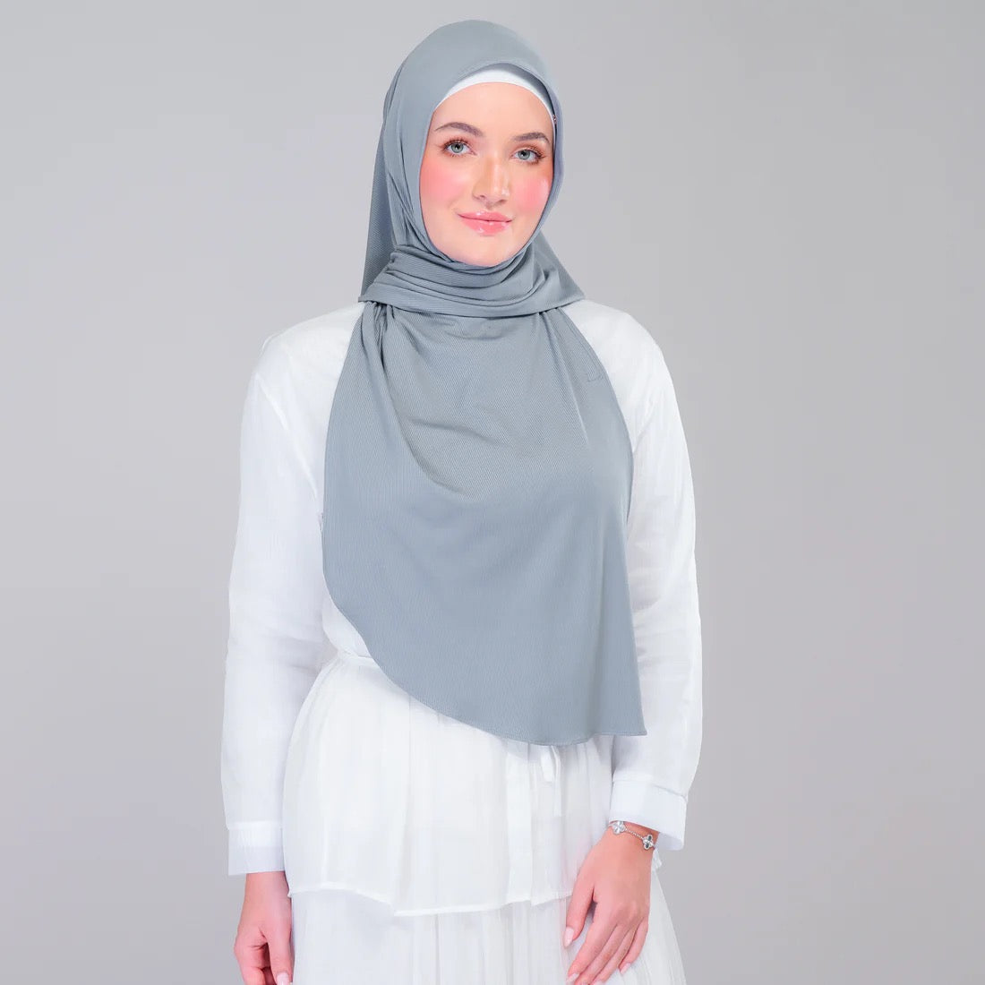Instant Tag n' Go Butterfly | Ribbed Jersey in Denim Blue