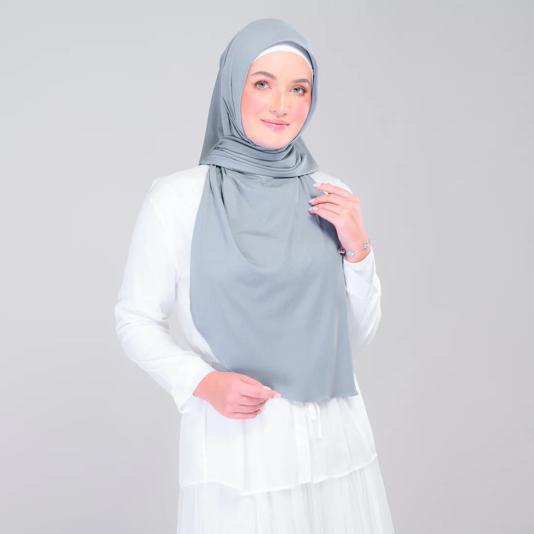 Instant Tag n' Go Butterfly | Ribbed Jersey in Denim Blue