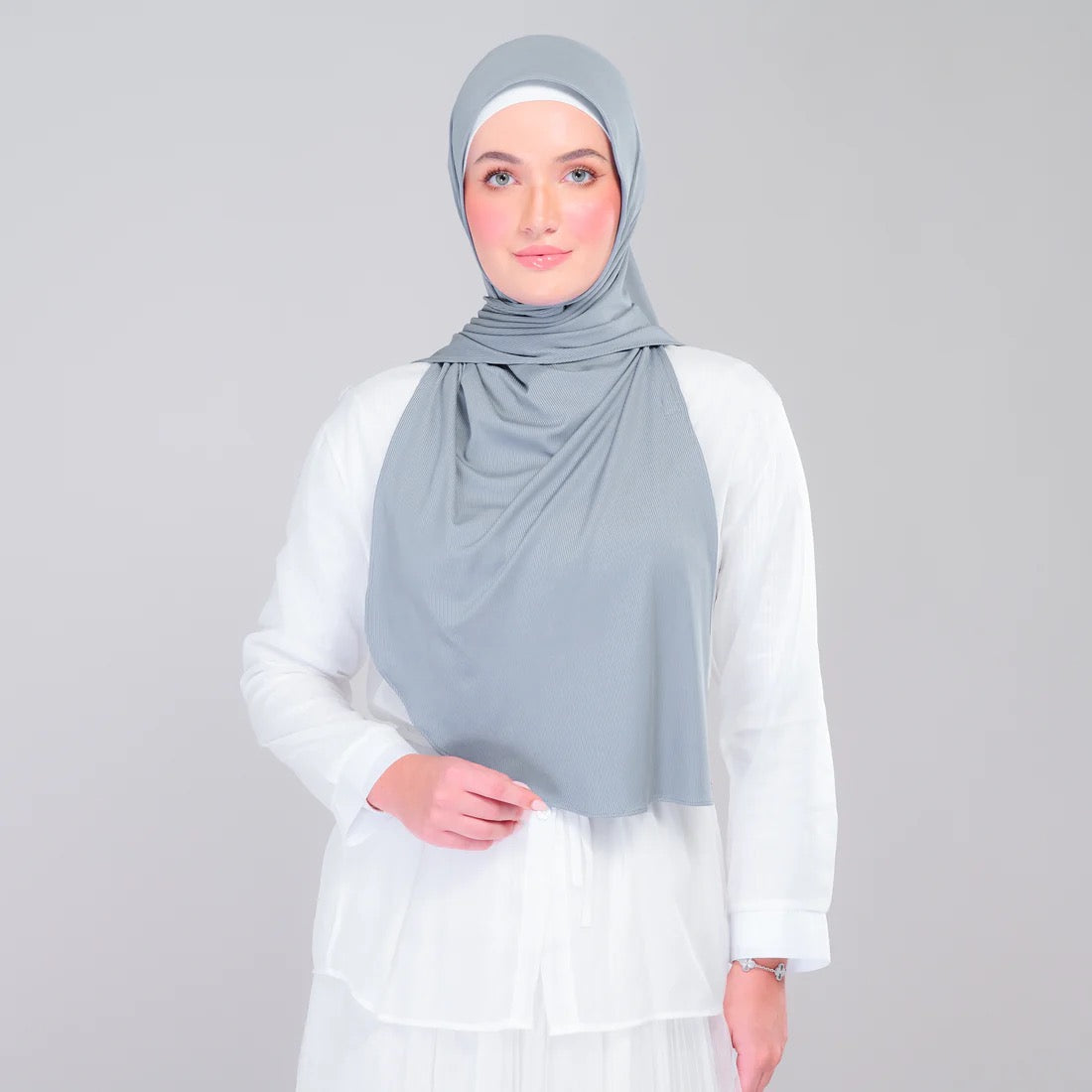 Instant Tag n' Go Butterfly | Ribbed Jersey in Denim Blue