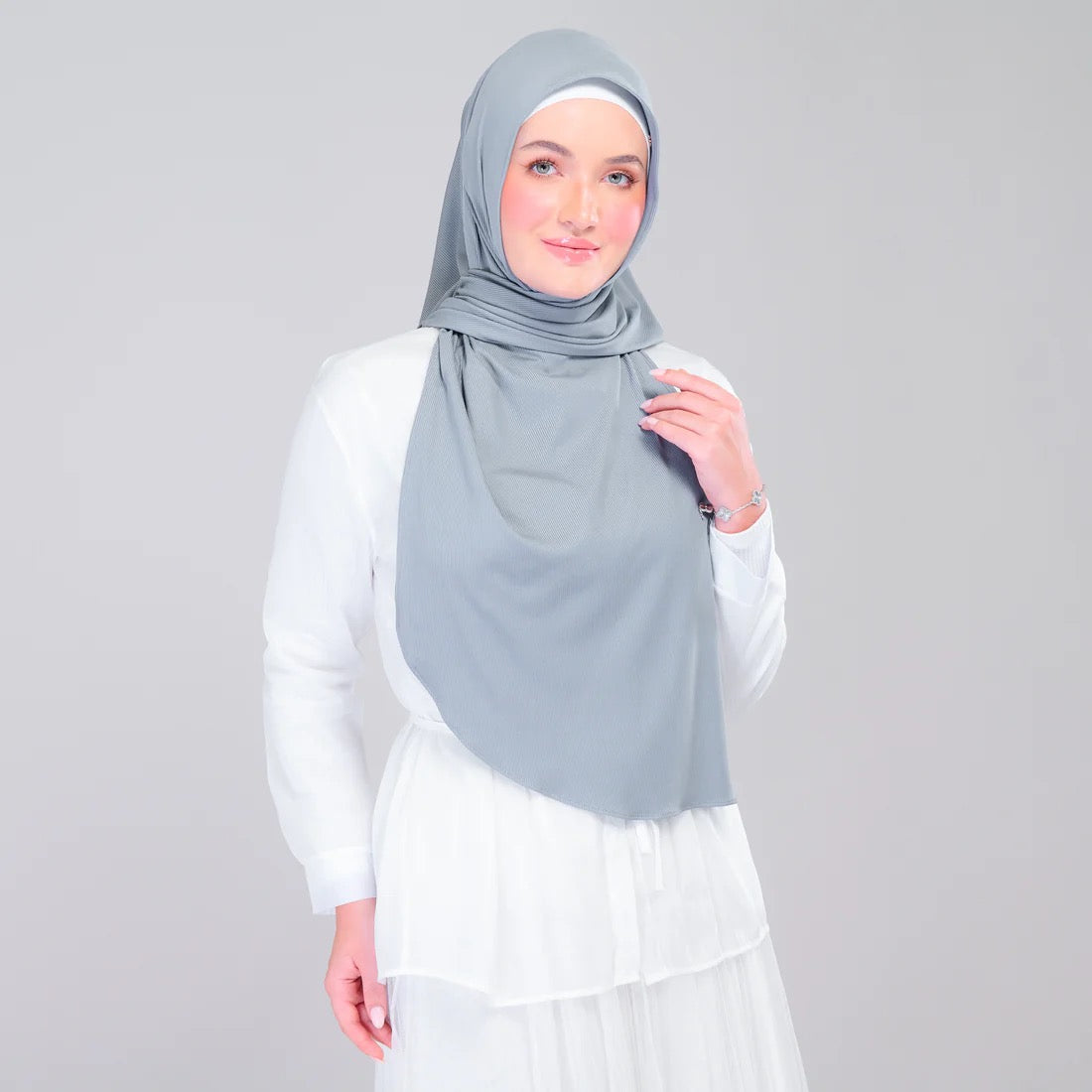 Instant Tag n' Go Butterfly | Ribbed Jersey in Denim Blue