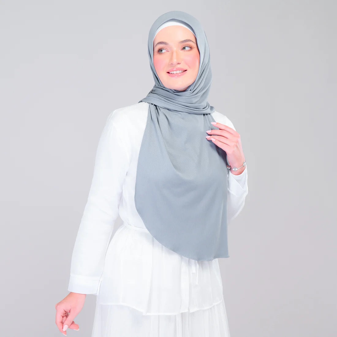Instant Tag n' Go Butterfly | Ribbed Jersey in Denim Blue