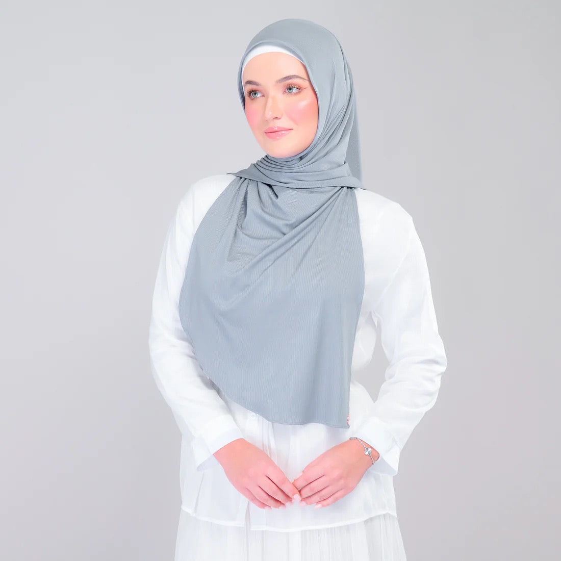 Instant Tag n' Go Butterfly | Ribbed Jersey in Denim Blue
