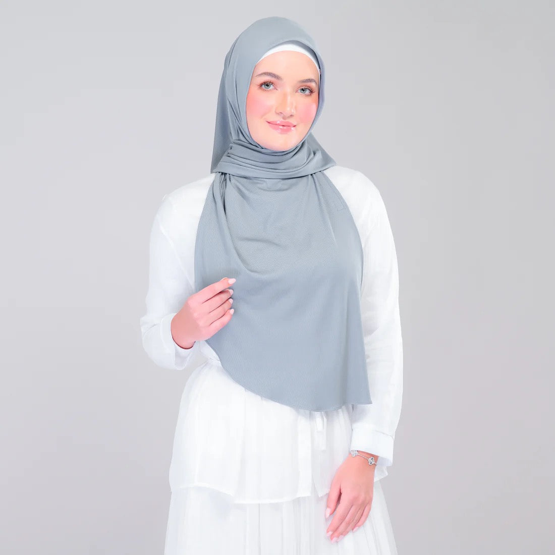 Instant Tag n' Go Butterfly | Ribbed Jersey in Denim Blue